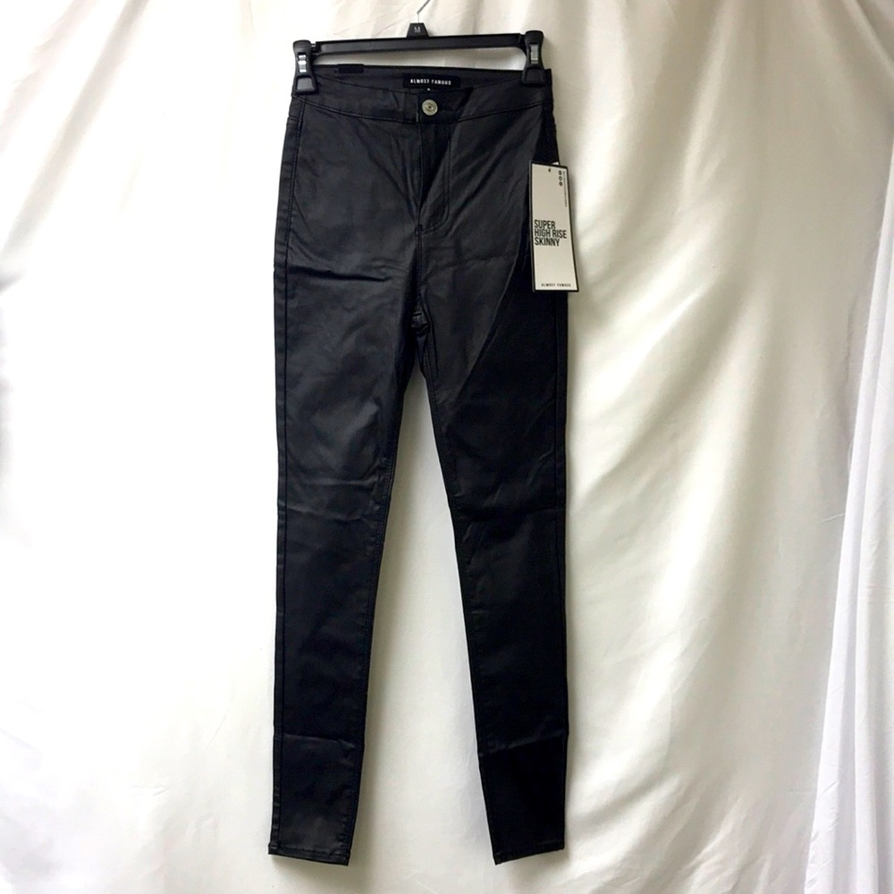 Almost famous black skinny pants size 24 girls
